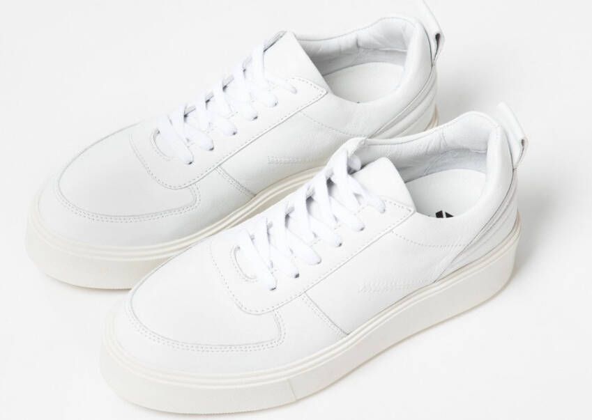 Sacha Dames Witte sneakers met plateauzool - Foto 7