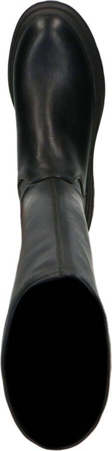Sacha Dames Zwarte hoge laarzen met grove zool