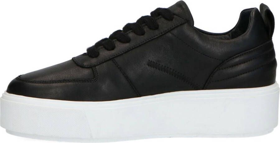 Sacha leren plateau sneakers zwart - Foto 9