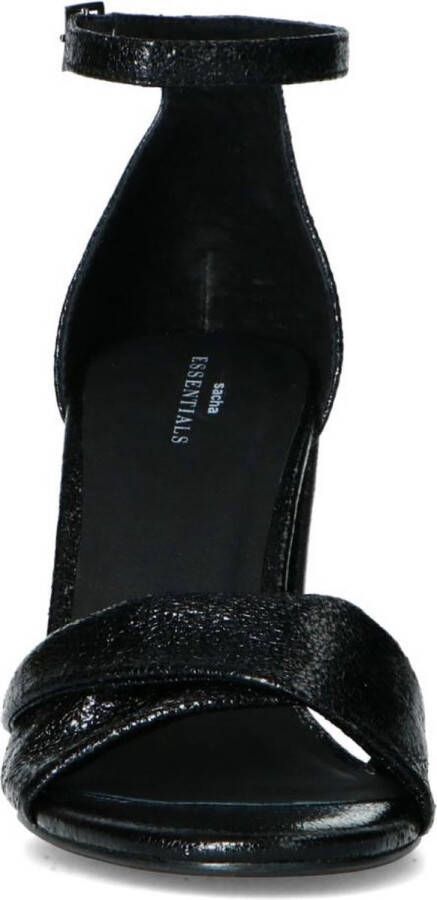 Sacha Dames Zwarte sandalen met hoge hak - Foto 4