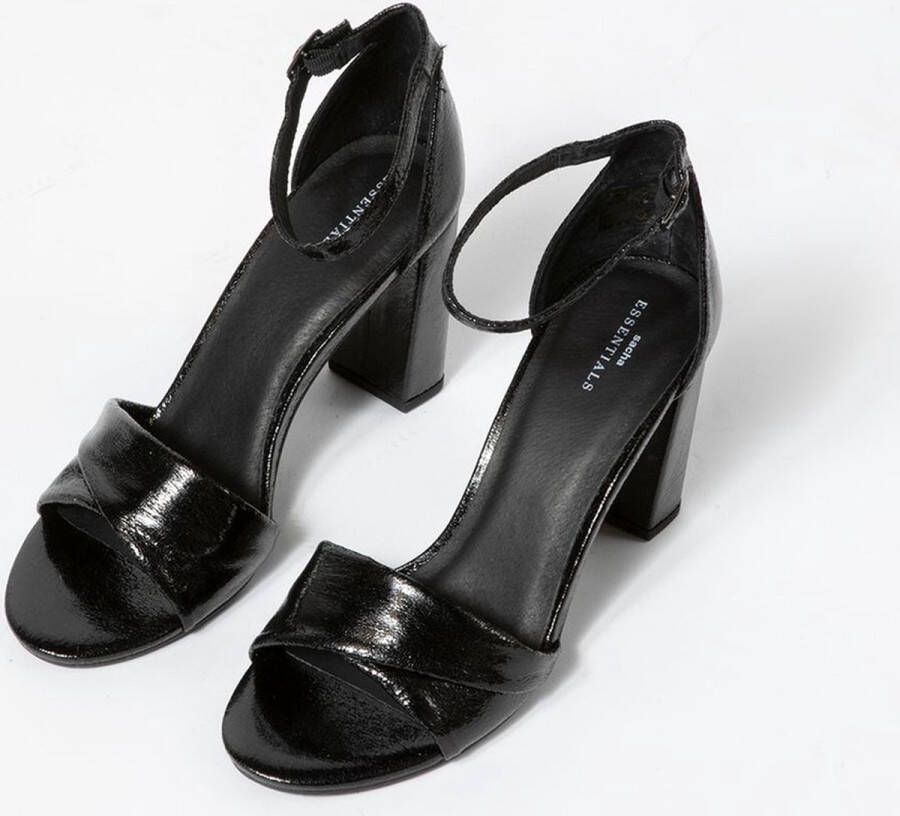 Sacha Dames Zwarte sandalen met hoge hak - Foto 6