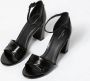 Sacha Dames Zwarte sandalen met hoge hak - Thumbnail 6