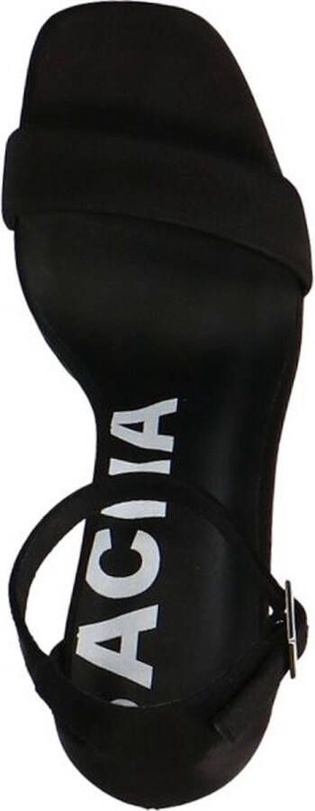 Sacha Dames Zwarte sandalen met plateau hak - Foto 5