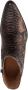 Sacha leren enkelboots met slangenprint bruin - Thumbnail 3