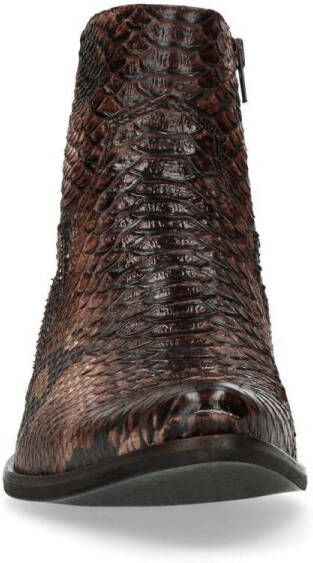 Sacha Heren Boots met snakeskin print