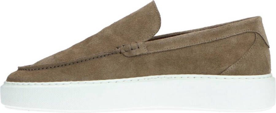 Sacha Heren Camel loafers met witte zool - Foto 8