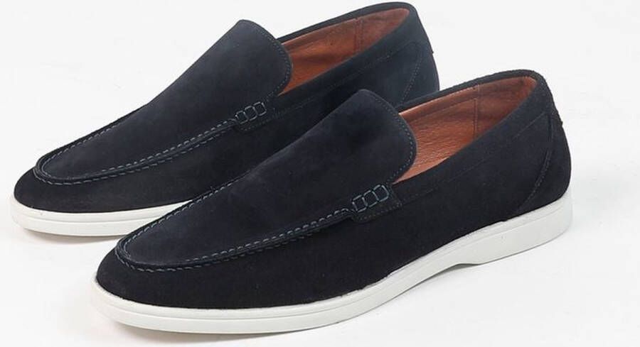 Sacha Heren Donkerblauwe su de loafers Schoenen