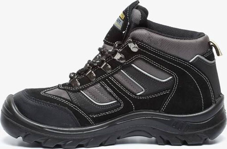 safety jogger climber leren werkschoenen S3 Zwart Uitneembare zool