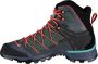 Salewa Mtn Trainer Lite Mid Goretex Wandelschoenen Groen Rood 1 2 Vrouw - Thumbnail 5