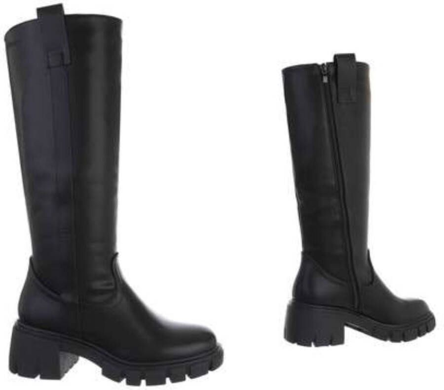 Salinyang Trendy boots zwart