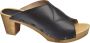 Sanita Wood-Kelo Square Flex Sandal ZWART - Thumbnail 2