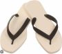 Sarraizienne teenslipper Unisex Wit Zwart - Thumbnail 2