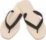 Sarraizienne teenslipper Unisex Wit Zwart - Thumbnail 3