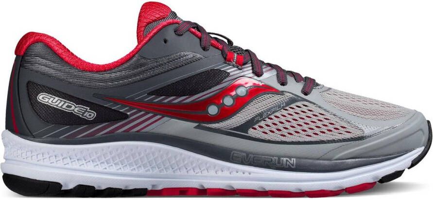 Saucony Hardloopschoenen Vrouwen grijs rood zilver