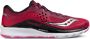 Saucony Kinvara 8 hardloopschoenen Dames Hardloopschoenen Vrouwen rood roze zilver zwart - Thumbnail 2