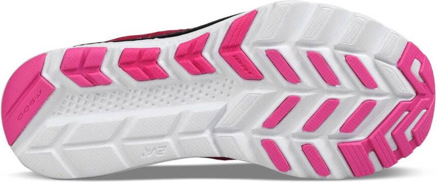 Saucony Kinvara 8 hardloopschoenen Dames Hardloopschoenen Vrouwen rood roze zilver zwart