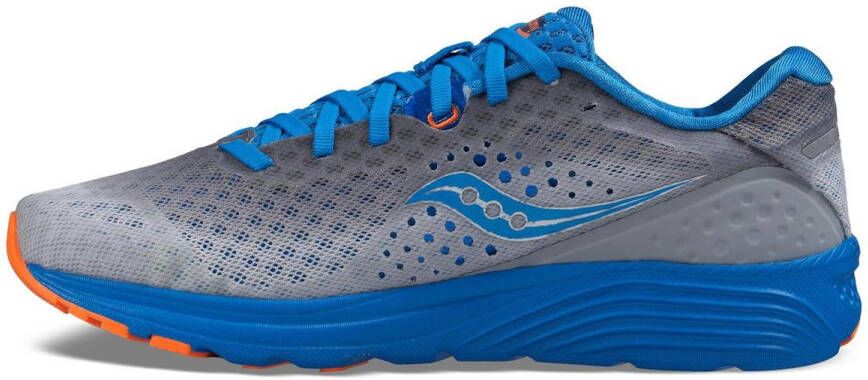 Saucony Kinvara 8 hardloopschoenen Heren Hardloopschoenen Mannen grijs blauw oranje