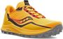 Saucony Peregrine 12 Heren Sportschoenen Hardlopen Trail geel zwart - Thumbnail 5