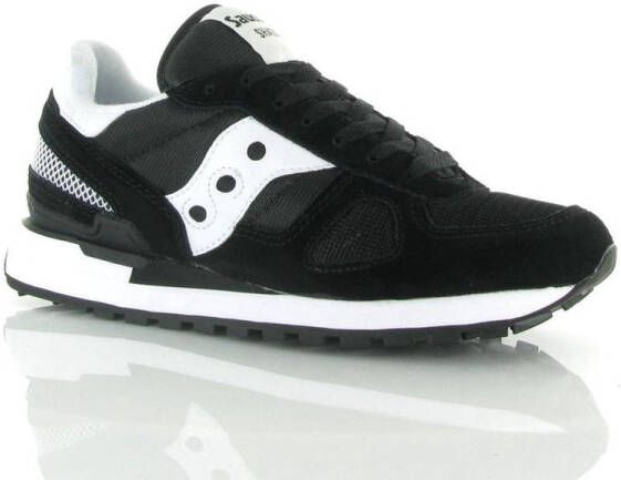 Saucony Shadow Original Vintage Zwart Heren Sneakers Zwart Wit Kleur Zwart Wit