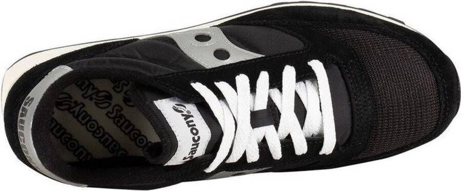 Saucony Unisex Sneakers Jazz Original Vintage Black White Zwart
