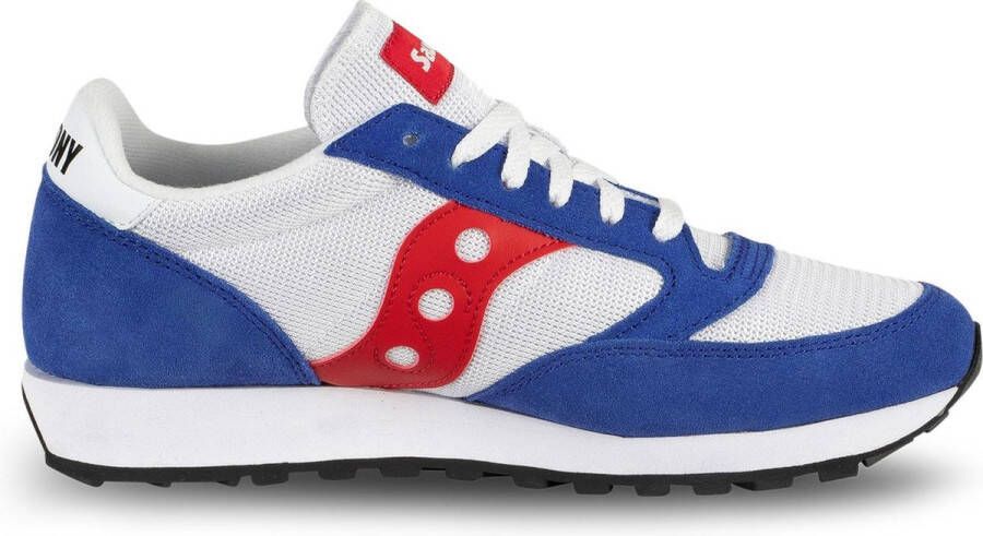 Saucony Unisex Sneakers Jazz Original Vintage Black White Zwart