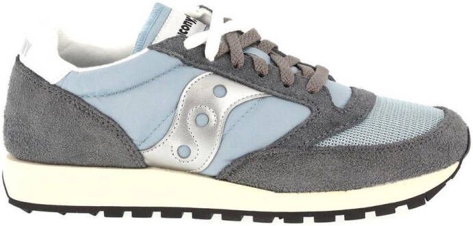Saucony Unisex Sneakers Jazz Original Vintage Black White Zwart