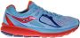 Saucony Valor hardloopschoen Dames Hardloopschoenen Vrouwen blauw rood - Thumbnail 3