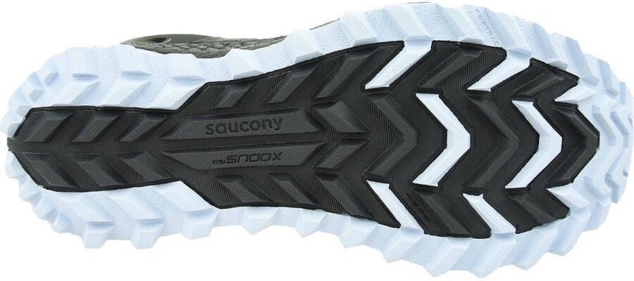 Saucony Xodus Iso 3 zwart grijs trail hardloopschoenen dames (S10449-36)
