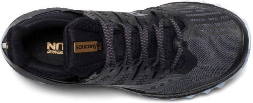Saucony Xodus Iso 3 zwart grijs trail hardloopschoenen dames (S10449-36)