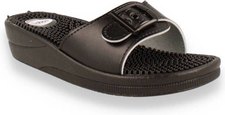 SC New Massage Dames Slippers Black
