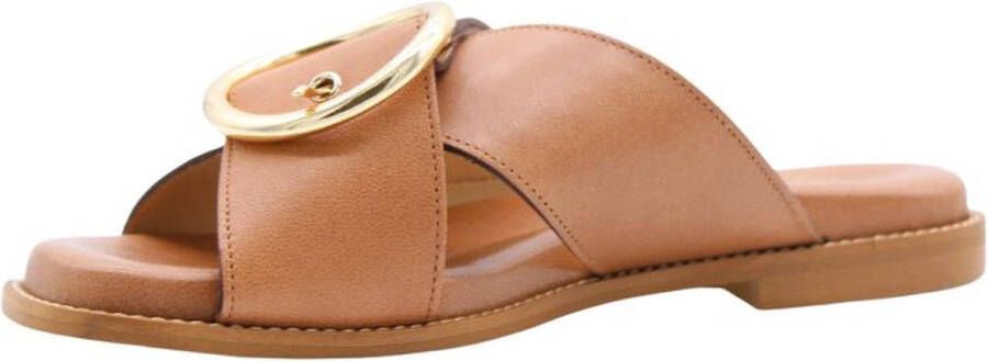 Scapa Heeled Mules Brown Dames - Foto 5