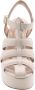 Scapa Sandaal Sudan Stijl Beige Dames - Thumbnail 10