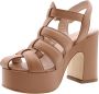 Scapa High Heel Sandals Brown Dames - Thumbnail 4