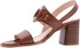Scapa Elegant High Heel Sandals Brown Dames - Thumbnail 12
