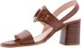 Scapa High Heel Sandals Brown Dames - Thumbnail 12