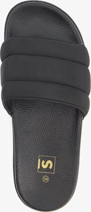 Scapino Dames badslippers zwart