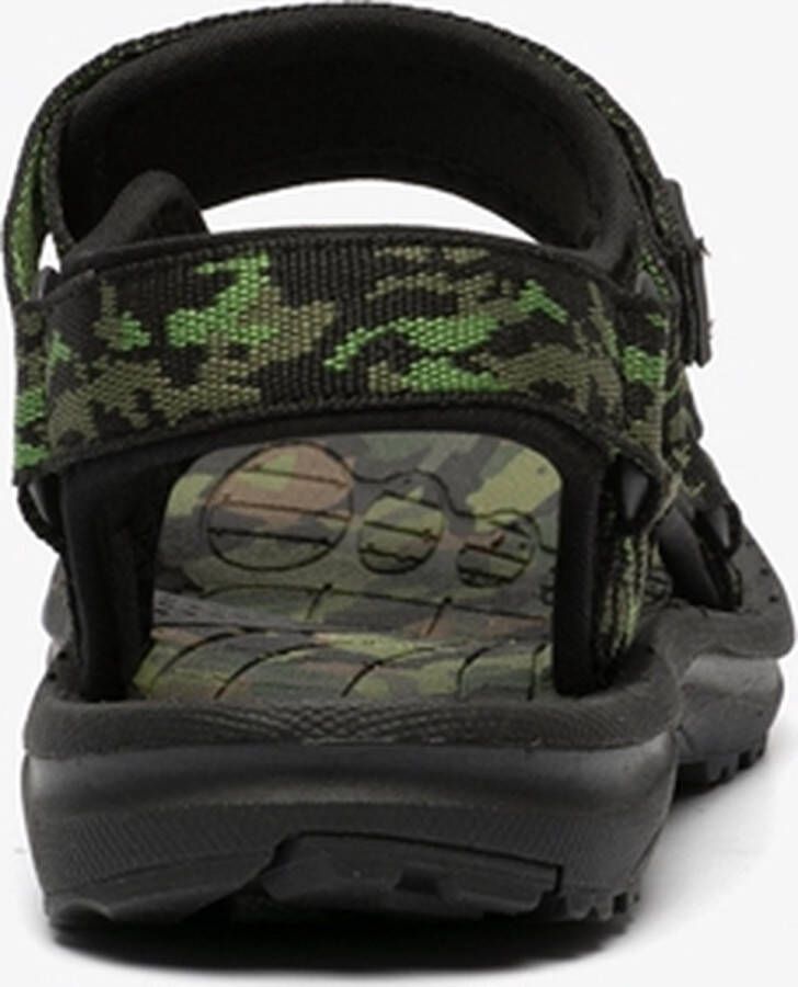Scapino jongens sandalen met camouflageprint Zwart