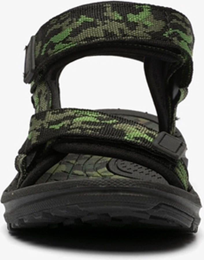 Scapino jongens sandalen met camouflageprint Zwart