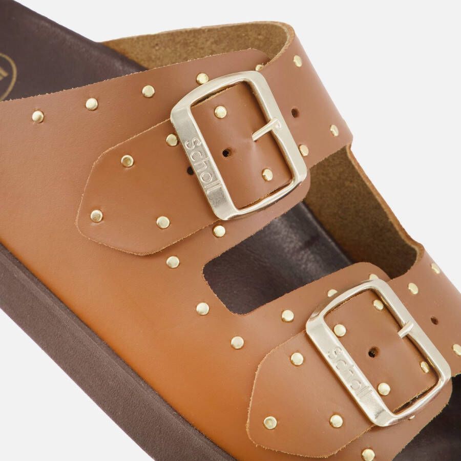 Scholl Beatriz Studs Sandalen cognac Leer Dames
