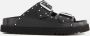 Scholl Beatriz Studs Sandalen zwart Leer Dames - Thumbnail 18