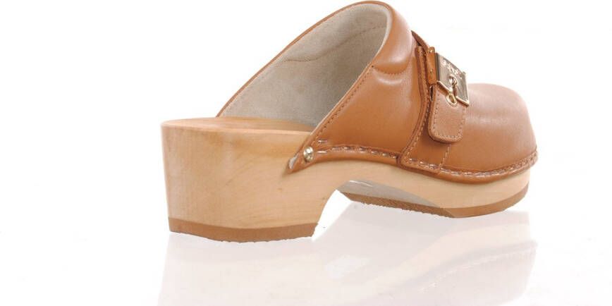 Scholl damesklomp PESCURA CLOG 50 camel