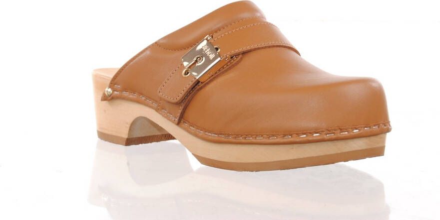 Scholl damesklomp PESCURA CLOG 50 camel