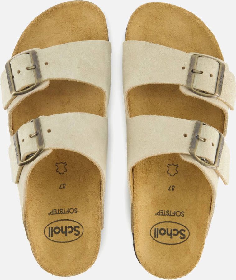 Scholl Josephine Sandalen beige Suede Dames