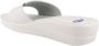 Scholl NEW MASSAGE PVC Womens White FALSO Mules White - Thumbnail 6