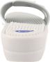 Scholl NEW MASSAGE PVC Womens White FALSO Mules White - Thumbnail 11