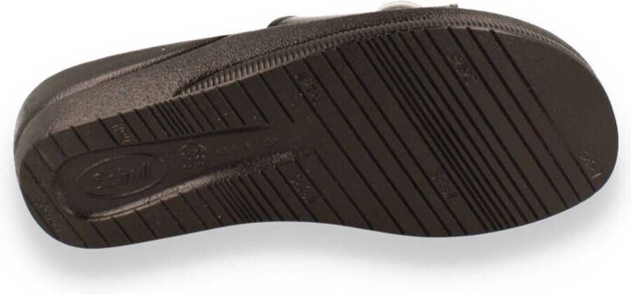 Scholl New Massage Sandalen zwart Synthetisch Dames