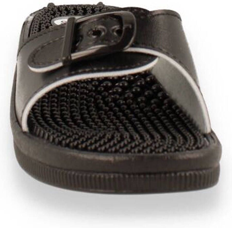 Scholl PVC Vrouwen Slippers Zwart