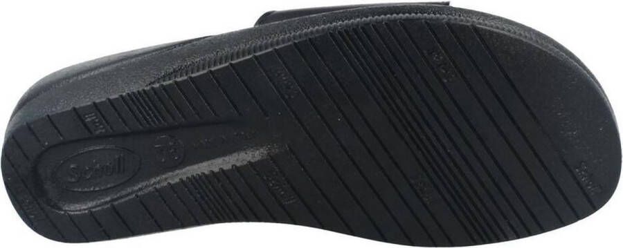 Scholl Slippers New Massage PVC Vrouwen Marineblauw