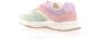 Scotch & Soda Celest 2.0 suède sneakers lichtgroen roze - Thumbnail 14