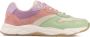 Scotch & Soda Celest 2.0 suède sneakers lichtgroen roze - Thumbnail 9